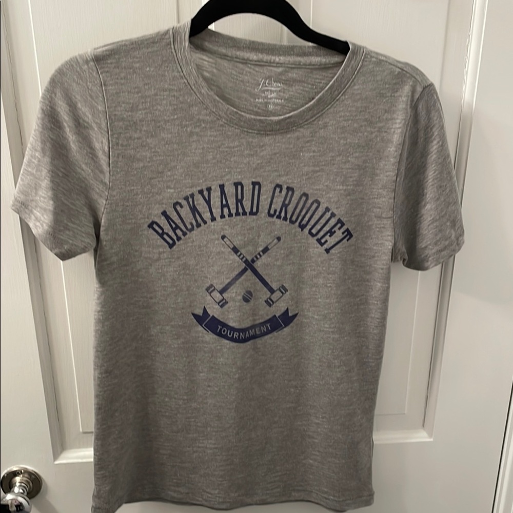J. Crew Heather Gray T-Shirt